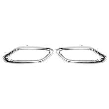 A2548851503 A2548851603 for  V254 GLC200 GLC260 GLC300 GLC350 Car Rear Exhaust Pipe Silencer Tail Throat Trim