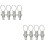 8Pcs Silver Spring Plunger with Pull Ring Stainless Steel Safety Pins 6