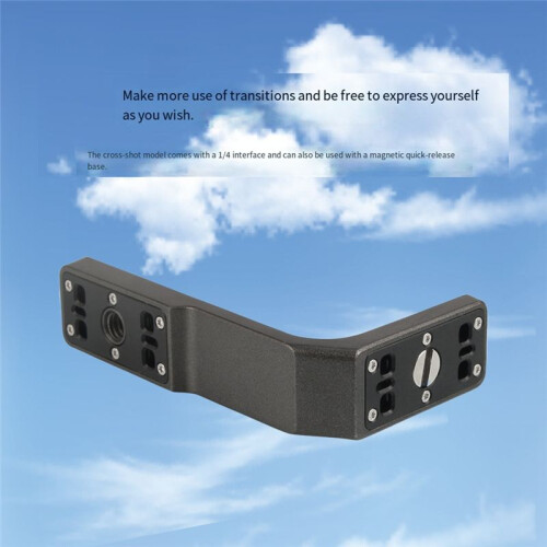 For  X5/X4/X3 Horizontal Bracket Panoramic Camera 1/4 Interface Horizontal and Vertical Adapter Bracket