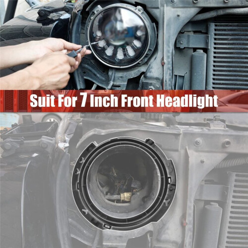 7-Inch Headlight Mounting Bracket Ring Accessories Headlight Holder for   2007-2017 High Quality Auto Parts 1