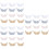 36Pièces Patchs Ailes DIY Multicolores Pour Jeans, Sacs Manteaux 7