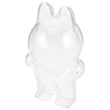 2Pièces Coffret D'exposition Transparent En Pour Poupées