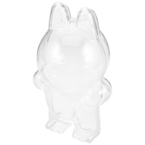 2Pièces Coffret D'exposition Transparent En Pour Poupées