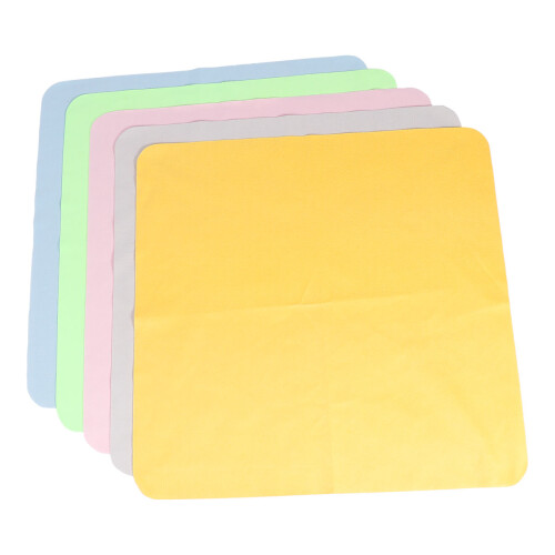 15Pièces Chiffons Microfibres Absorbants Nettoyage Écrans Assortis