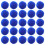 1000Pièces Pompons Peluche Bleu Matériel DIY Durable Elastic 1