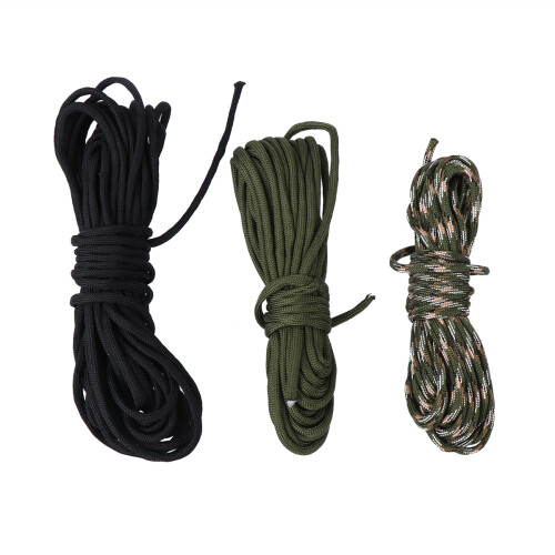 9Pièces Nylon Tressée Colorée Robuste Pour Bricolage Camping