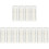 132Stk Flexible Buchbinderinge Aus ABS Für Und Büro 2