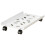 Mobile Computer Tower Holder CPU Stand Adjustable Computer Tower Stand with 4 Caster Wheels Under Desk Holder 1