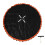 Trampoline Mat, for 8 Ft Frame, with 48 V-Rings, Trampoline Replacement Mat, Reinforce, UV-Resistant, with Spring Hook 1