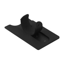 2Pièces Porte-Cartes Téléphone Noir Adhésif Usage Multiple