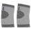 2Paires Protège-Genoux Confortables Compression Élastique Clair 1