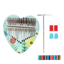 1Set Beginners Kalimba Draagbaar Met Helder Geluid En Multi Kleuren