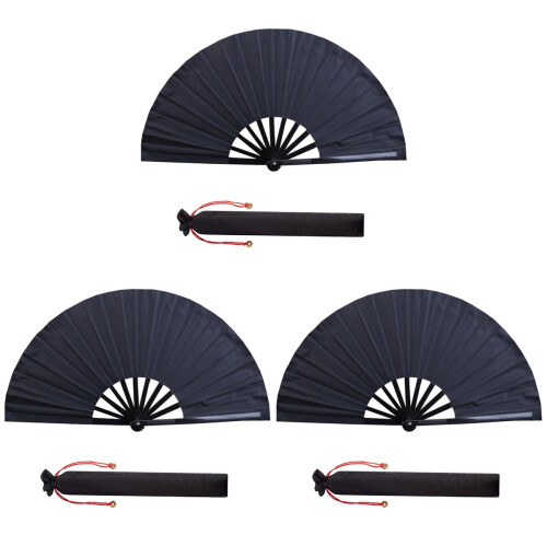 3Sets Klappfächer Strapazierfähig Für Sommer Deko 1