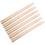 12Paires Baguettes De Percussion Bois D'érable Durables Pour Débutants 1