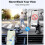 AUTOP 360 Rotatable Car Phone Holder for Dashboard and Windshield Suction Cup Cell Phone Mount Navigation Bracket 2