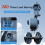 AUTOP 360 Rotatable Car Phone Holder for Dashboard and Windshield Suction Cup Cell Phone Mount Navigation Bracket 3