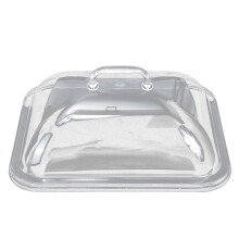 2Pièces Couvre-Plats Transparent Pour Cuisine Camping
