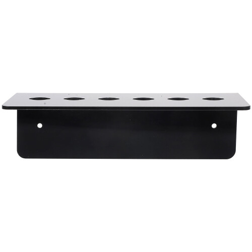 4Pièces Rangement Mural Noir Multi-Slot Pour Ciseaux De Coiffeur