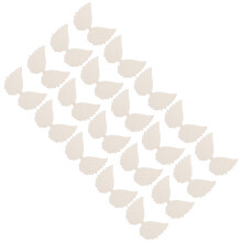 40Pcs Durable White Artificial DIY Doll Wing Hairpin Charms