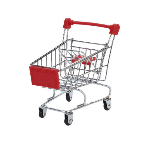 3Pièces Jouets Chariot Mini Rouge Stockage Durable