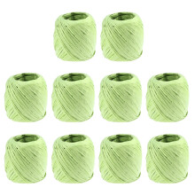 20St Duurzaam Groen Raffia Touw Voor Kunstprojecten En Huisdecoratie