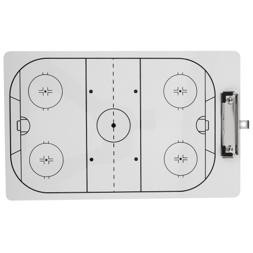 4St Compacte Whiteboard Coaching Bord, Droog Uitwisbaar PVC Wit