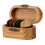 5Sets Mixed Color Wood Guitar Picks Set with Sectioned Storage Box 1