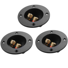 9Pièces 2 Voies Noir Compatible Fiches Banane
