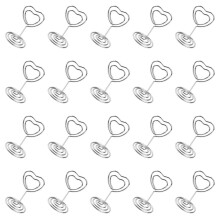 100St Draagbare Metalen Memo Clips Voor Foto En Kaarten