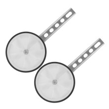 2Pièces Stabilisateurs Blancs Pour Enfants Roues D'apprentissage