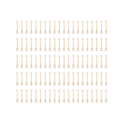 400Pièces Tiges De Connexion Eardrop Dorées En Fer, Accessoires