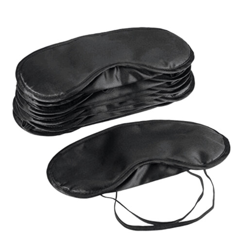 20Pièces Masques D’œil En Polyester Souple Pour Voyage