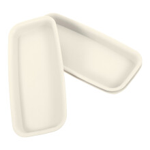 9Pièces Plateaux Blancs En Plastique Pour Pots De Fleurs Jardin