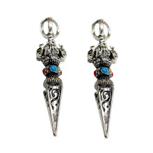 4Pièces Pendentifs Drop Argentés Résistants Pour Accessoires Uniques
