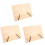 3Stk Kinder Leseständer Desktop Buchhalter Hellgelber Holzlesehalter 2