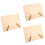3Stk Kinder Leseständer Desktop Buchhalter Hellgelber Holzlesehalter 6