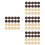 384Pcs Wood Backgammon Chessman Assorted Colors for Kids' Training 6