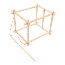 2Ensembles Kit Cadre Bois À Monter Kit Déco Fête
