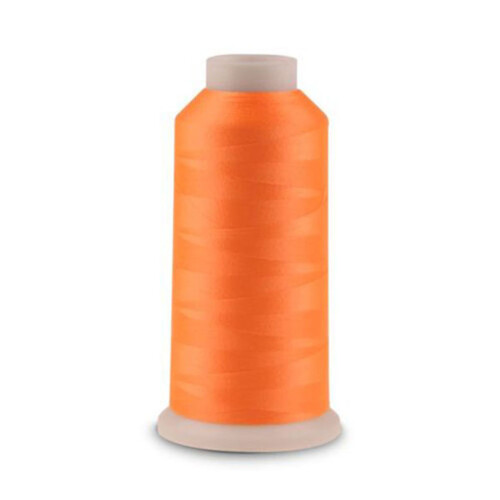 2Pièces Fil À Broder Lumineux Orange Usage Décoratif Durable