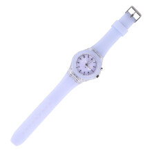 3Pièces Enfants Cartoon Violet Lumineuses Bracelet Silicone