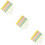 36Pcs Assorted Color Star Origami Paper Strips for Handwork Crafting 9