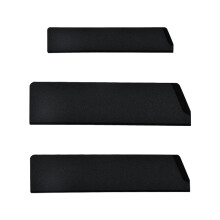 15St Lichtgewicht Keuken Cutter Guards Zwart Flocking Duurzaam