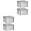 4Pcs Silver Tinplate Wedding Candy Cans Portable Gift Packing Boxes 3