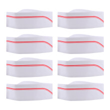 150Pièces Toques Jetables Pour Cuisiniers Et Pâtissiers