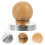 2Pcs Coffee Pressing Tamper Metal with Comfortable Wood Handle 11