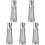 5Pcs Silver Espresso Stirrer Needle for Coffee Shops and 2