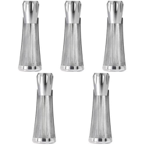 5Pcs Silver Espresso Stirrer Needle for Coffee Shops and 2