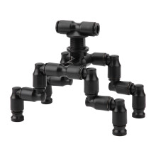 2Ensembles Nozzles Refroidissants Pour Reptiles Noir Rotatif