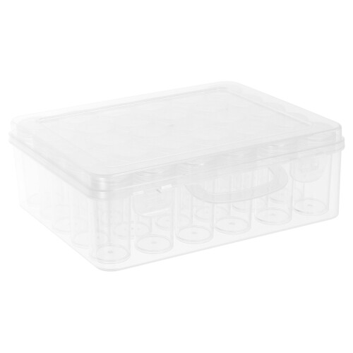 2Pièces Boîtes De Rangement Compactes Pour