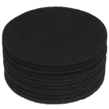 48Pièces Purificateur Filtre Charbon Coton Noir Usage Maison
